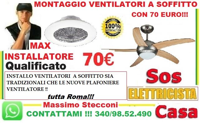 5347741  Montaggio ventilatore a