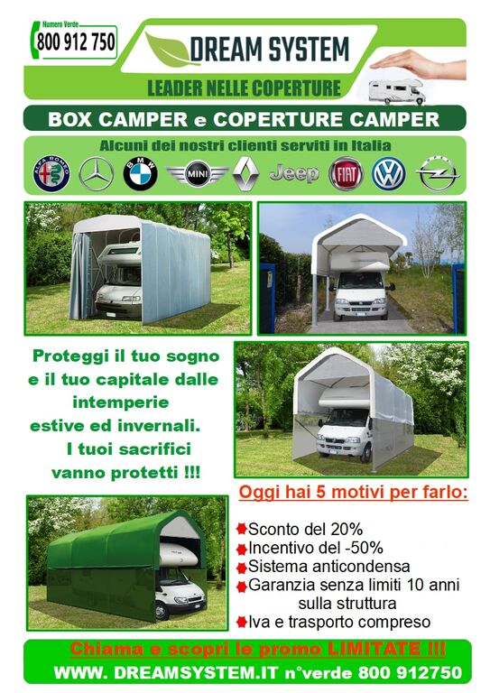 5334408 PROMO:BOX CAMPER-COPERTURE