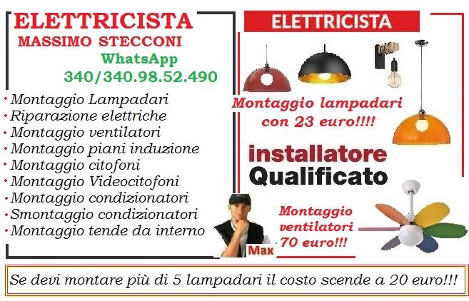 5167552 Quanto costa montare lampadario